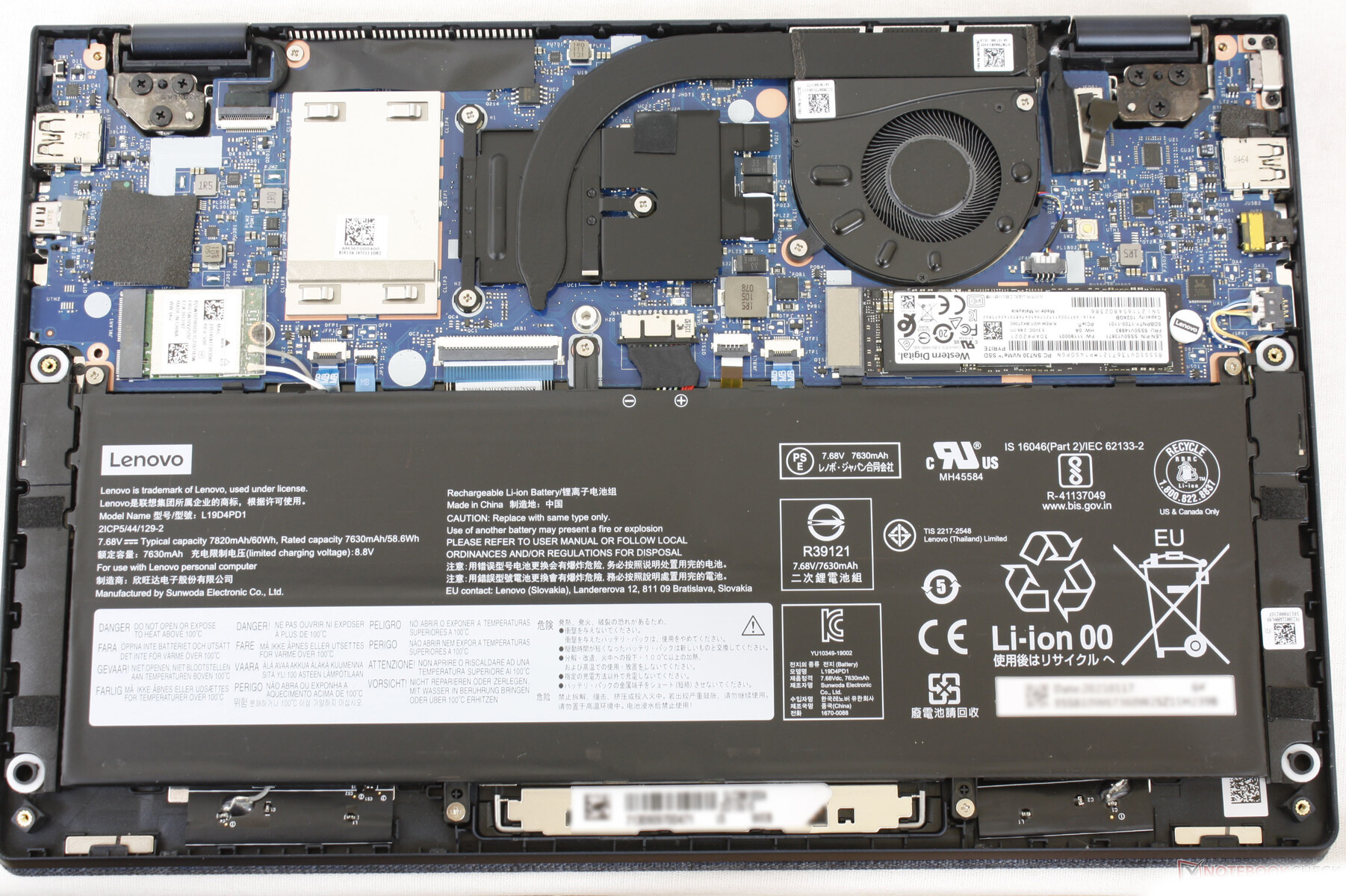 How to replace and fix Lenovo yoga 530-14ARR 530-14IKB 6-13ALC6 6-13ARE05 silver backlit Belgian BE keyboard (Lenovo Yoga 6 13ALC6)